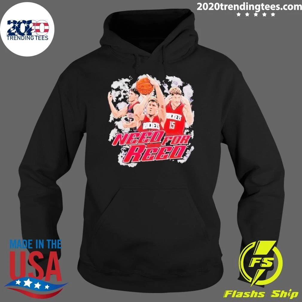 Reed Sheppard Houston Rockets Need for Reed Collage Shirt