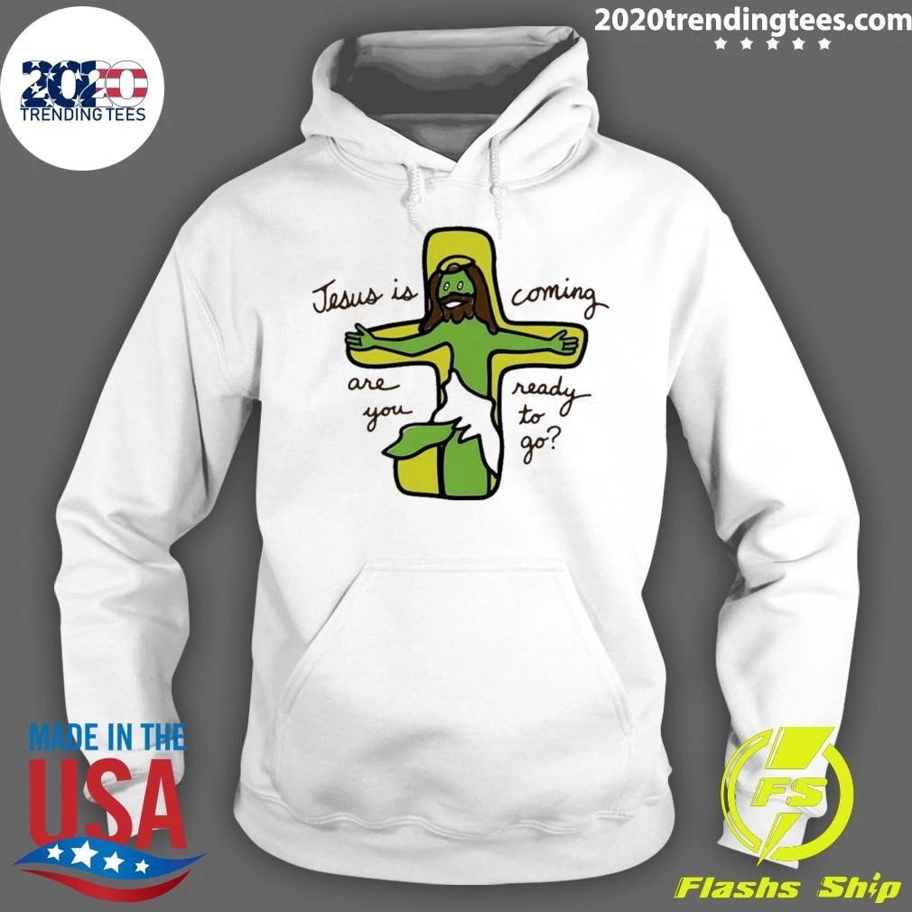 Jesus Is Coming Are You Ready To Go Doodle Shirt