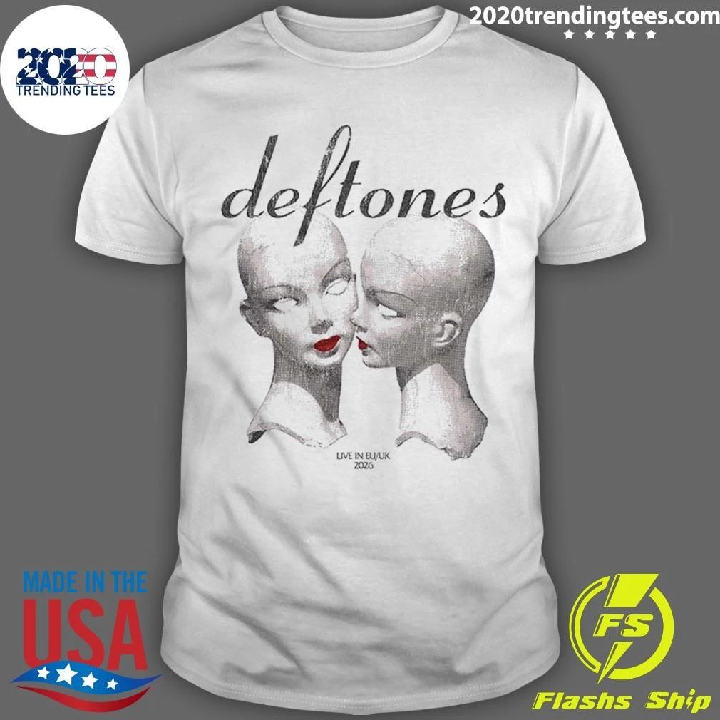 Deftones Merch EU UK Tour 2026 Shirt
