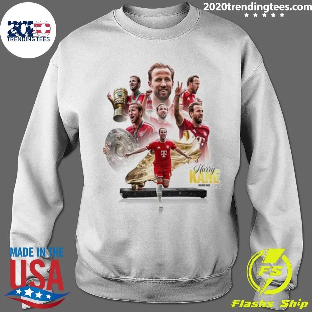Congrats Harry Kane FC Bayern Munich Golden Shoes Winner 2026 The Best Player In The World Shirt