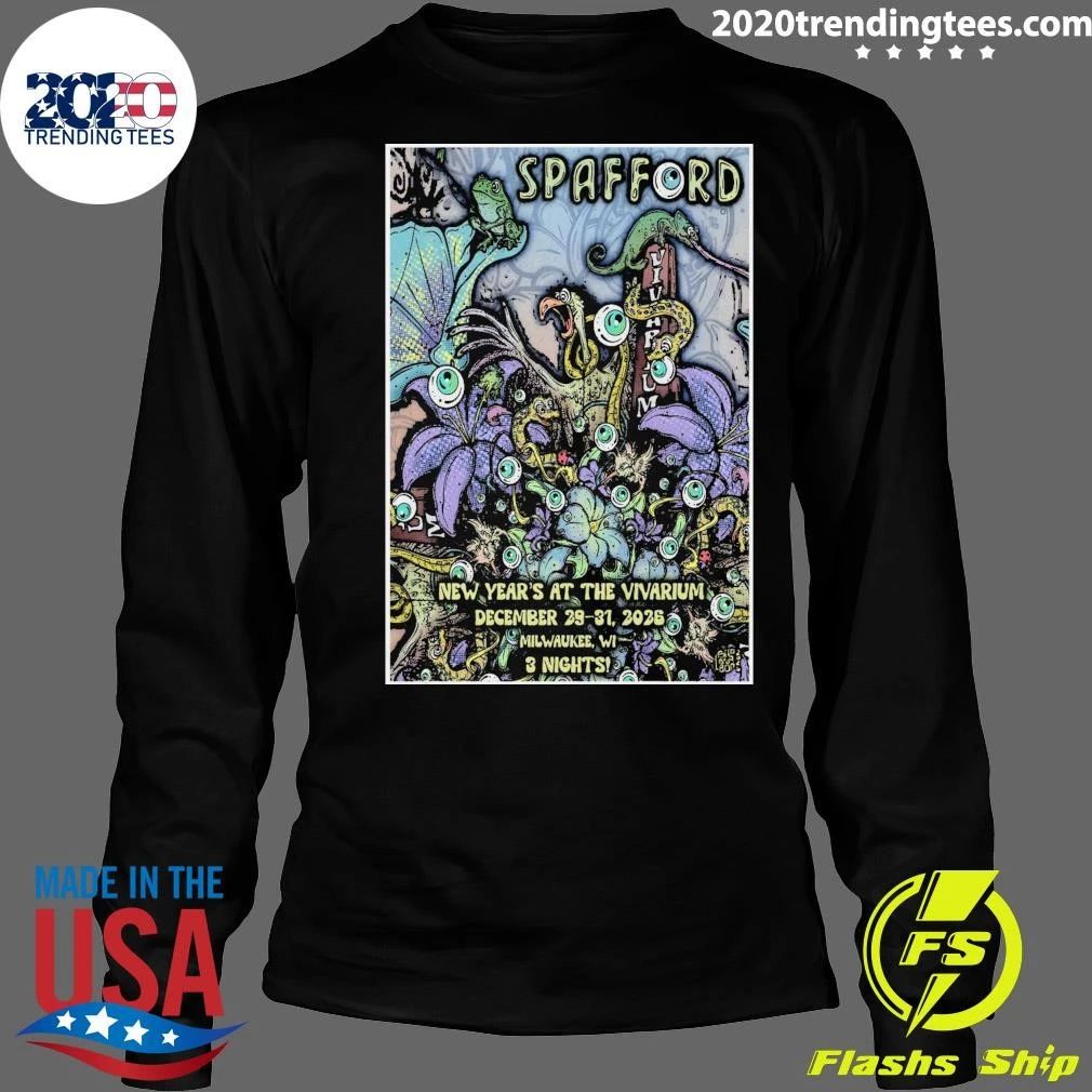 Spafford In Milwaukee WI On Dec 29-31 2026 Shirt