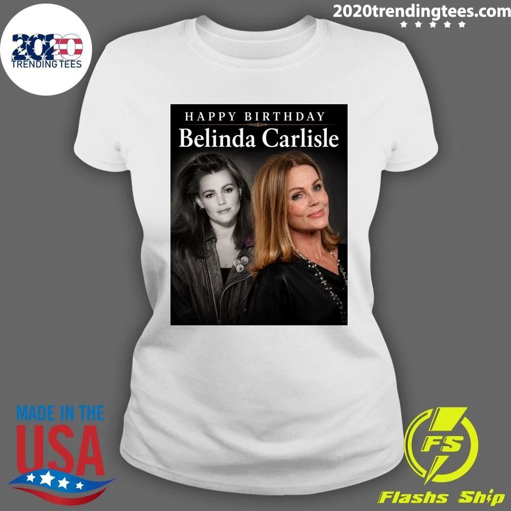 Happy Birthday Belinda Carlisle Shirt