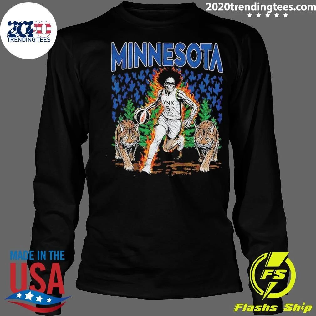 Miles Minnesota Lynx Wnba Basketball Women Skull Game Day 2026 Shirt