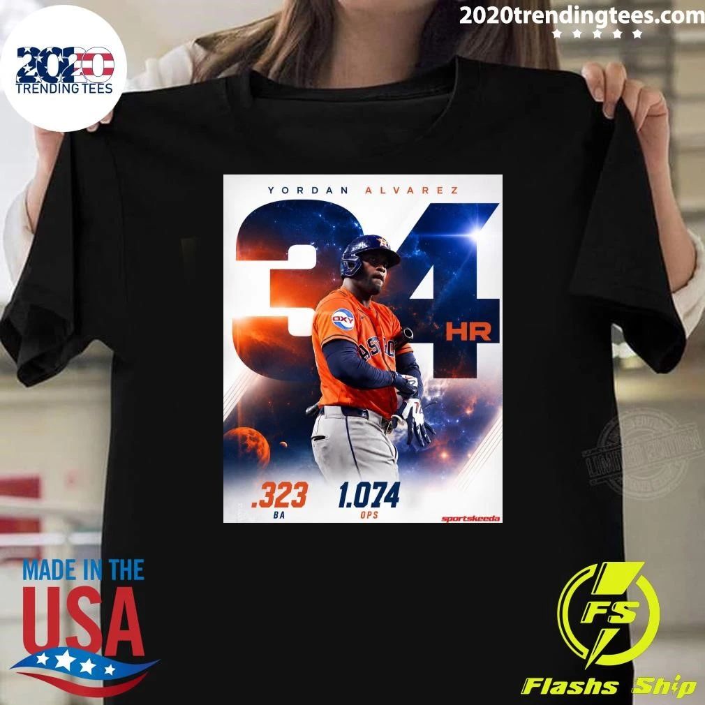 Yordan Alvarez’s Mvp Season Is Getting Ridiculous Shirt
