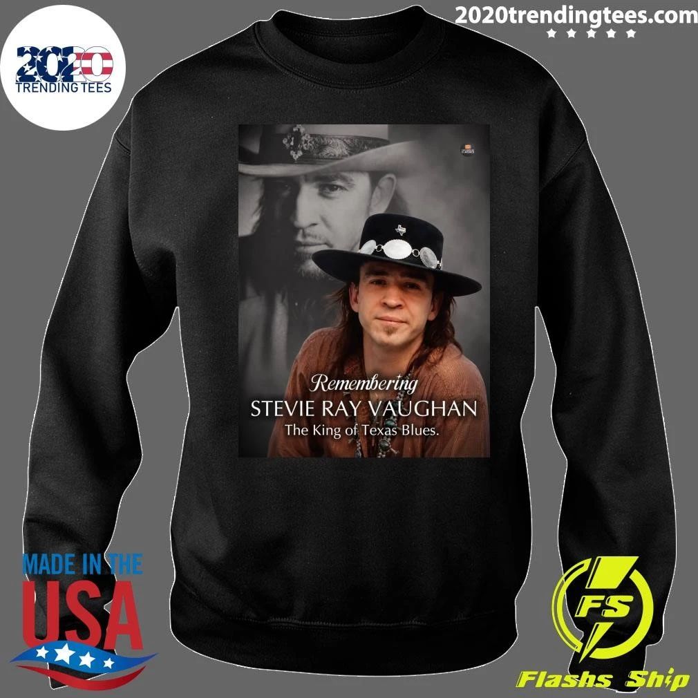 Remembering Stevie Ray Vaughan The King of Texas Blues Shirt