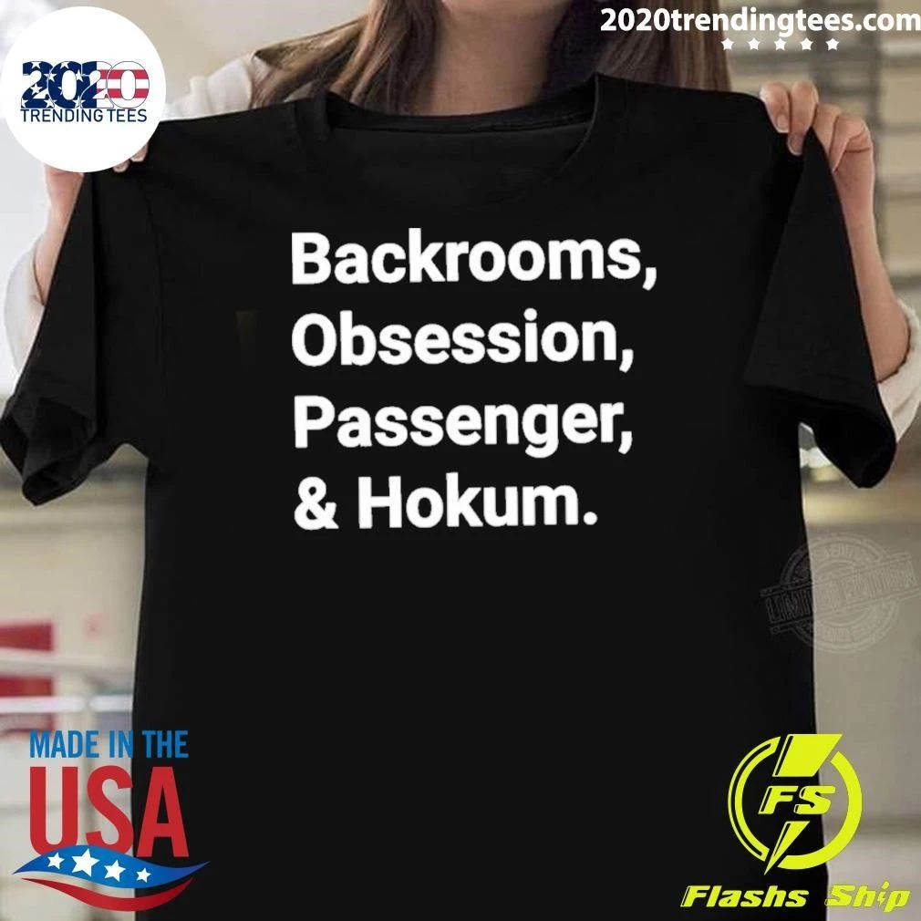 Backrooms Obsession Passenger And Hokum Shirt