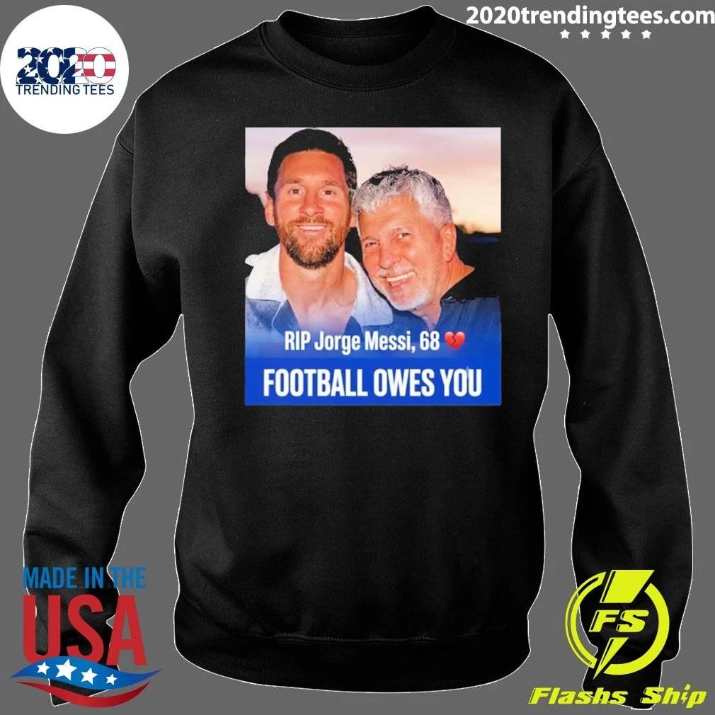 Jorge Horacio Messi 1958–2026 Rest In Peace Memorial Shirt