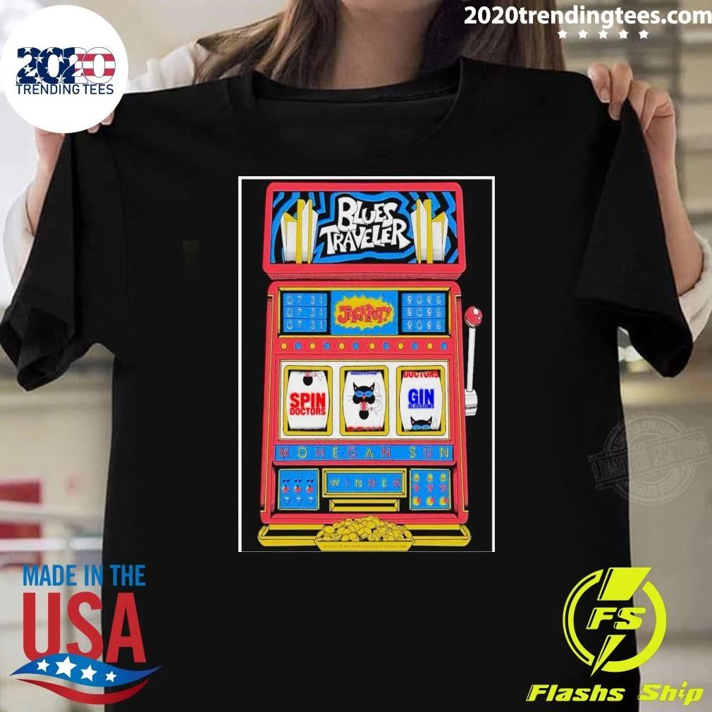 Blues Traveler Mohegan Sun 07.31.2026 Spin Doctors Gin Blossoms Shirt