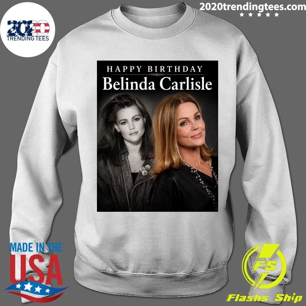 Happy Birthday Belinda Carlisle Shirt