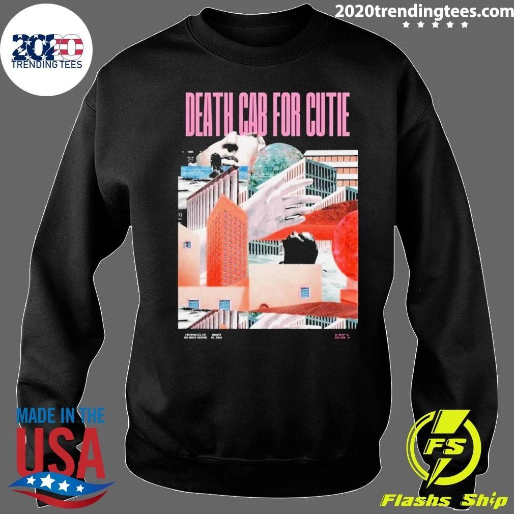Death Cab For Cutie August 2, 2026 Los Angeles CA Shirt