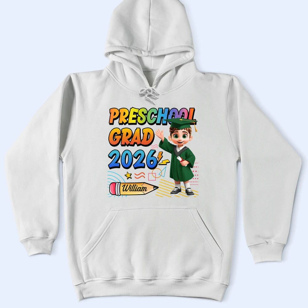 Preschool Kindergarten Graduation - Personalized T Shirt