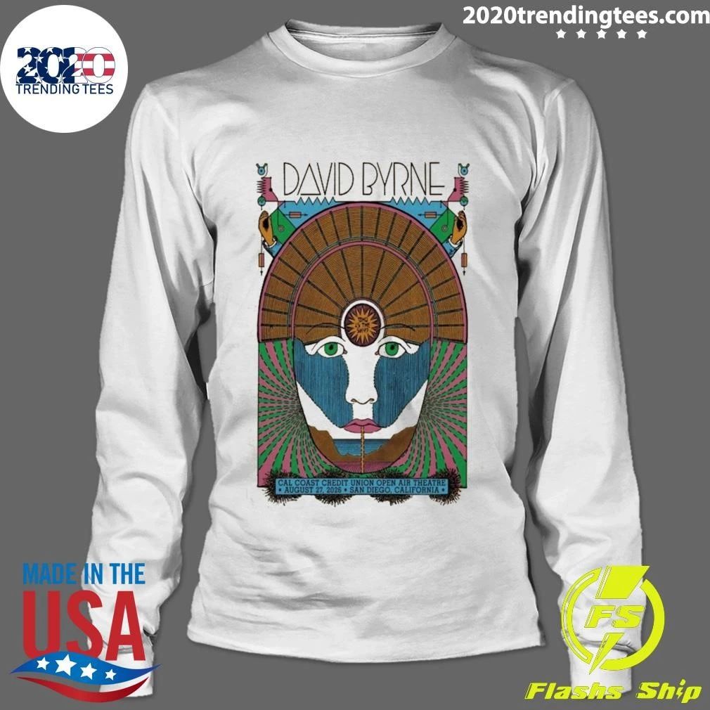 David Byrne San Diego Event On August 27 2026 Shirt