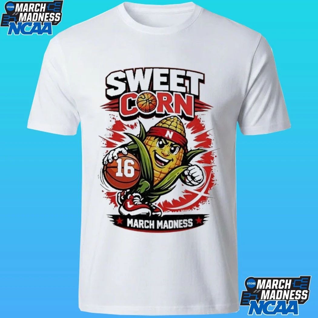 Nebraska Basketball Sweet Corn 16 March Madness Shirt