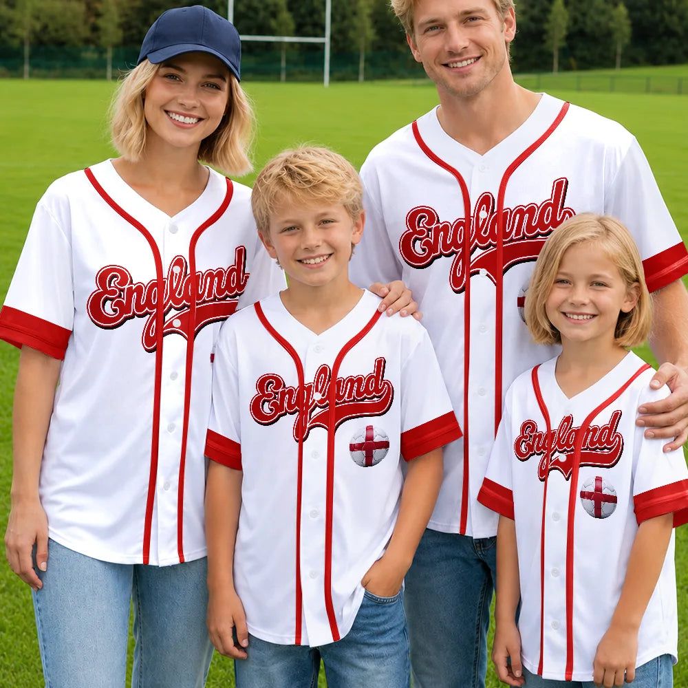 National Pride for Soccer Lovers - Personalized Baseball Jersey Shirt