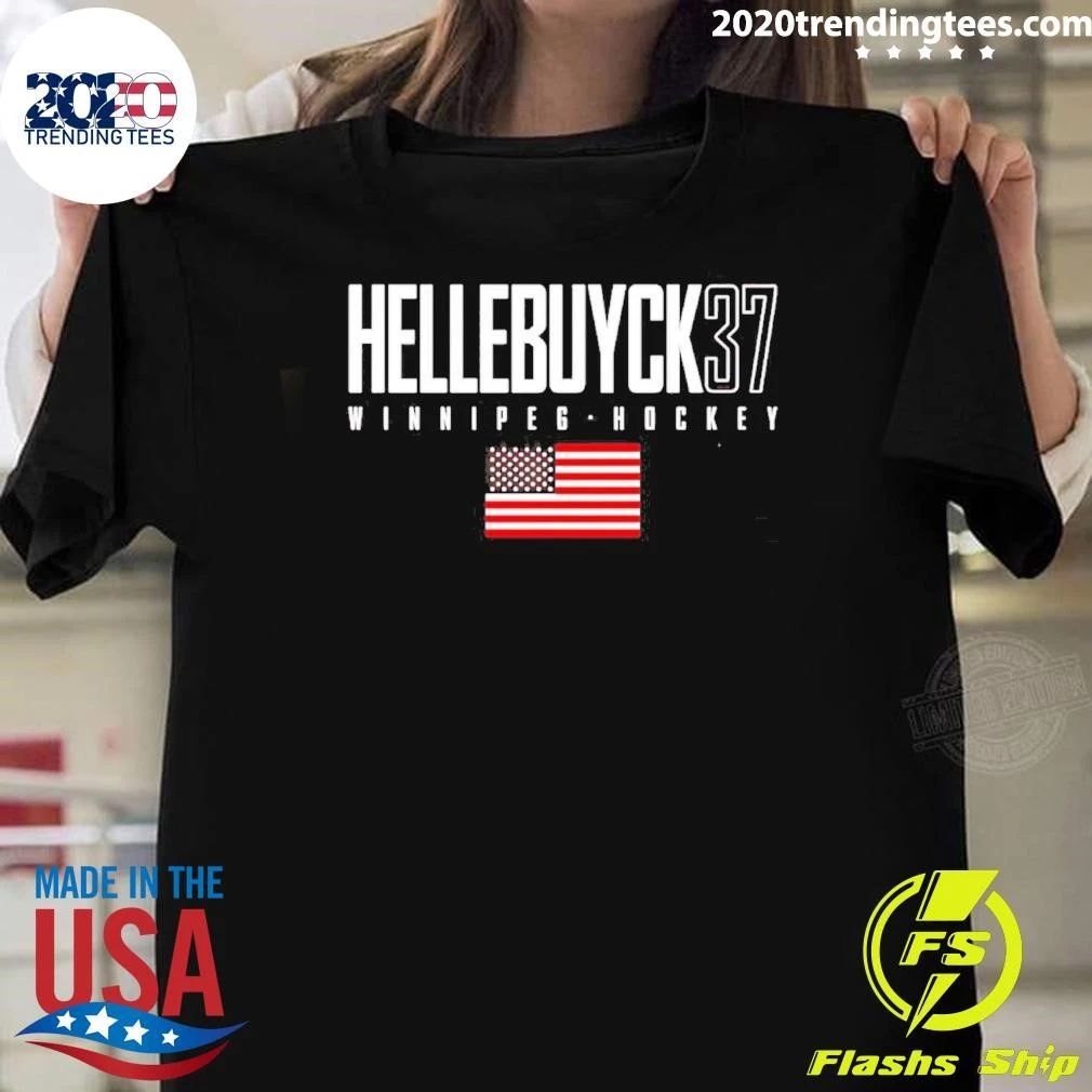 Connor Hellebuyck Winnipeg USA Elite Shirt