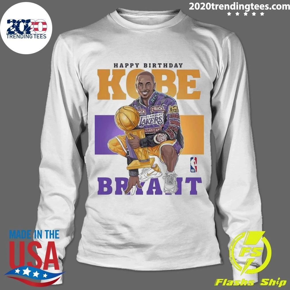Remembering And Celebrating Kobe Bryant On His Birthday, Forever A Legend Shirt