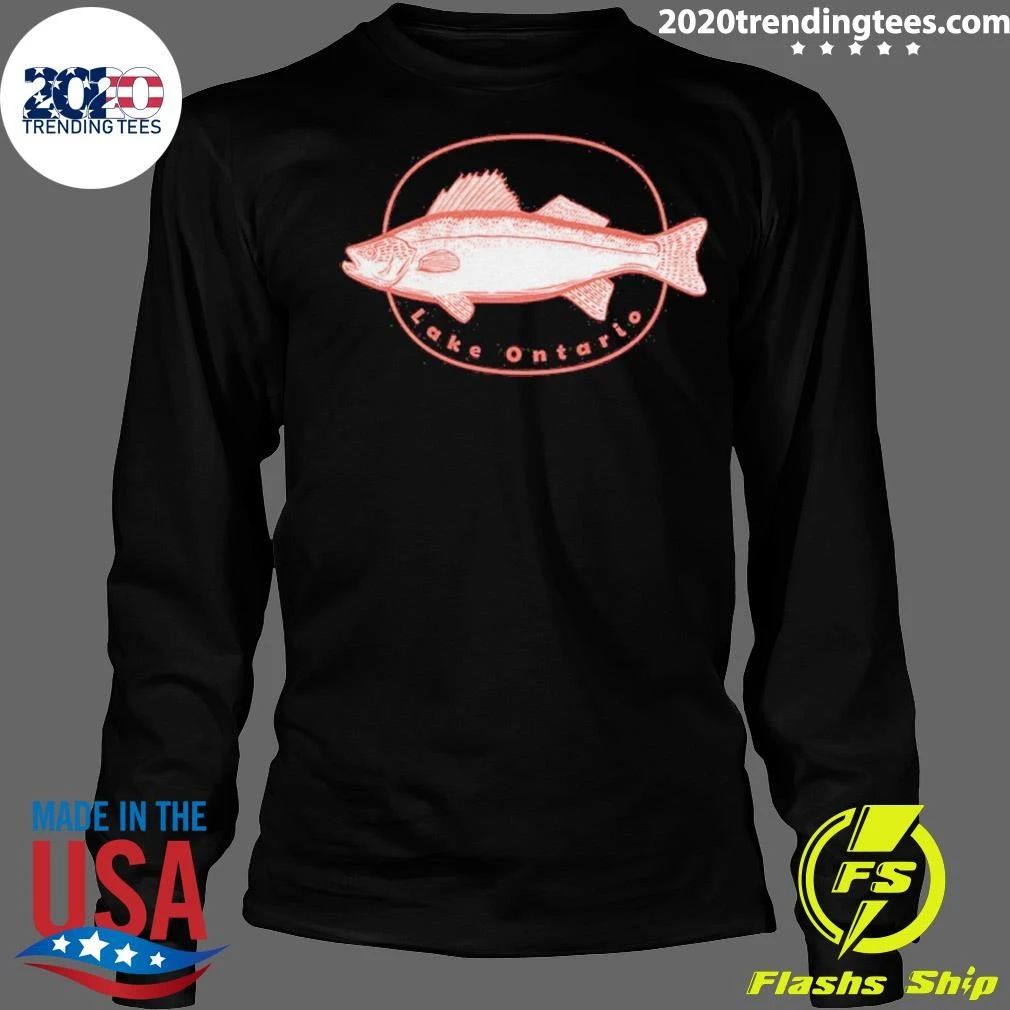 Walleye freshwater fish Lake Ontario Shirt