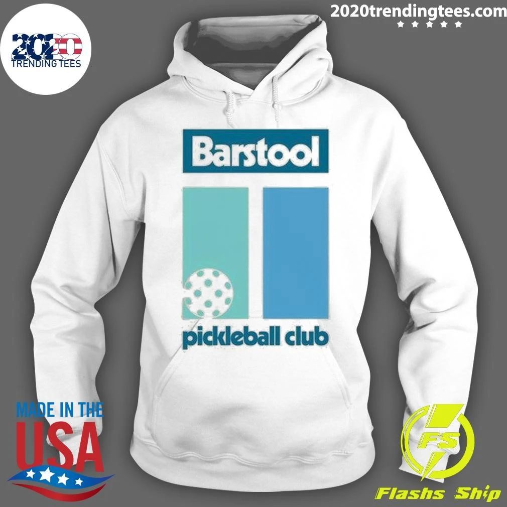 Barstool Pickleball Club Retro Tee Shirt