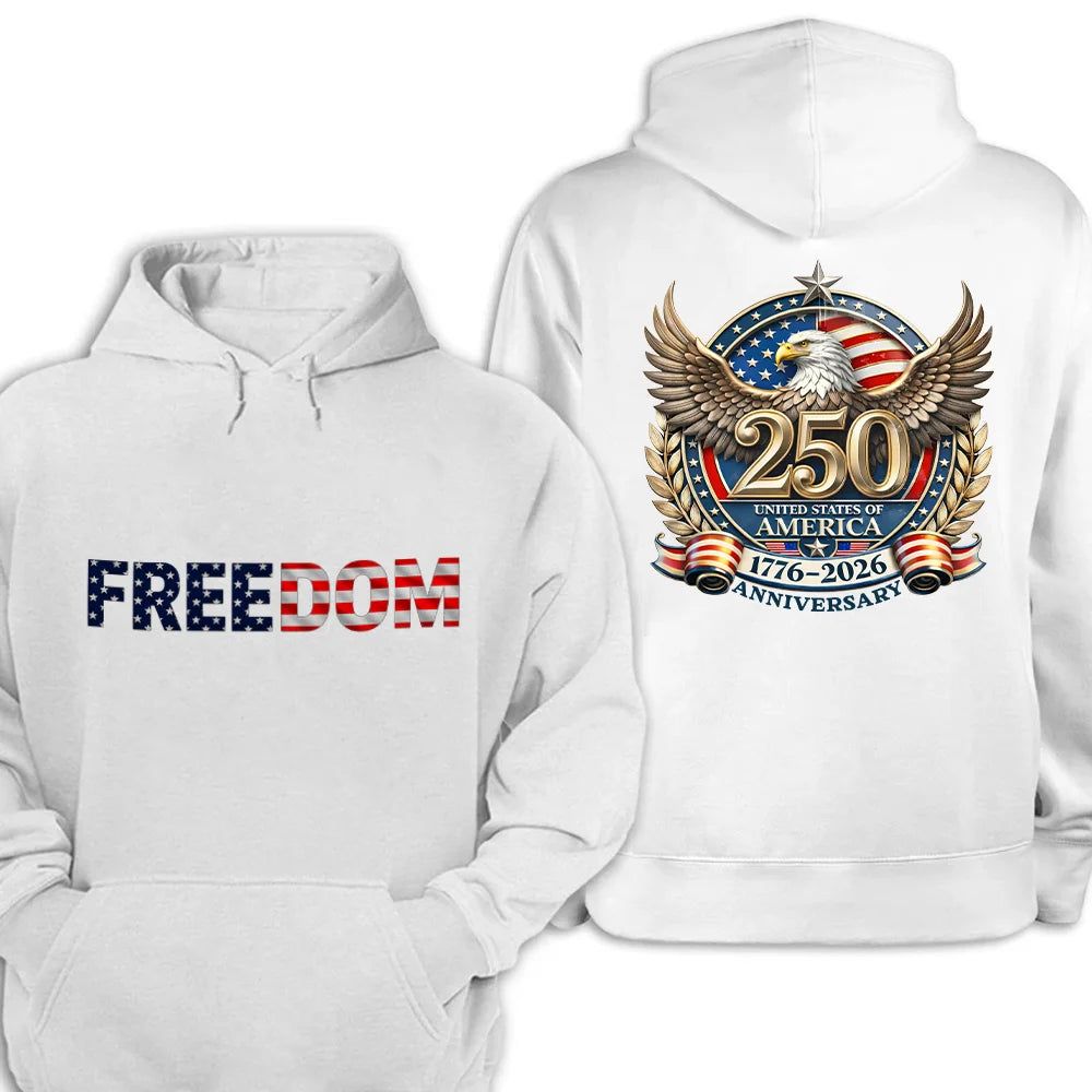 250th Anniversary Eagle US Independence Day - T Shirt