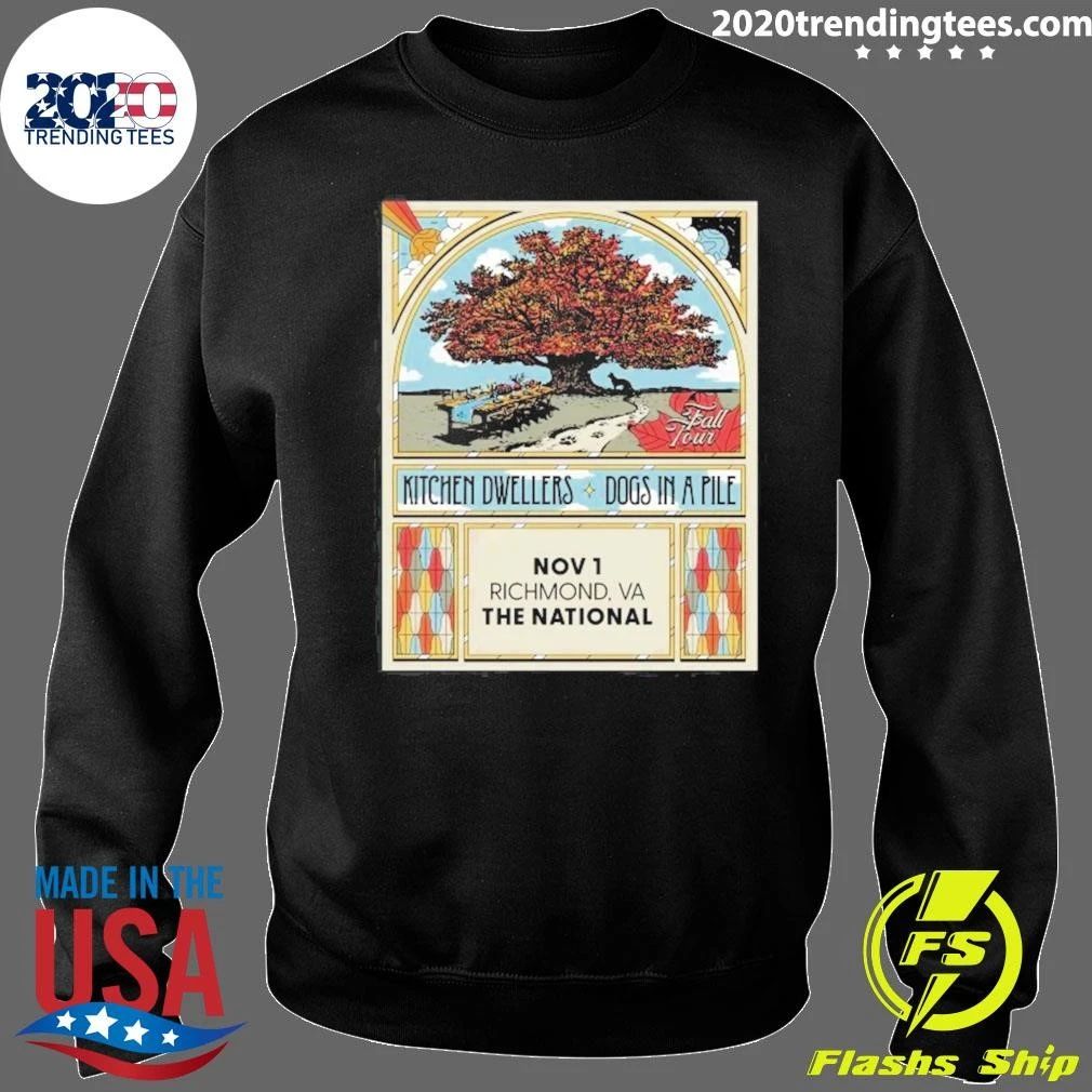 Kitchen Dwellers And Dogs In A Pile Fall Tour 2026 Tour Shirt