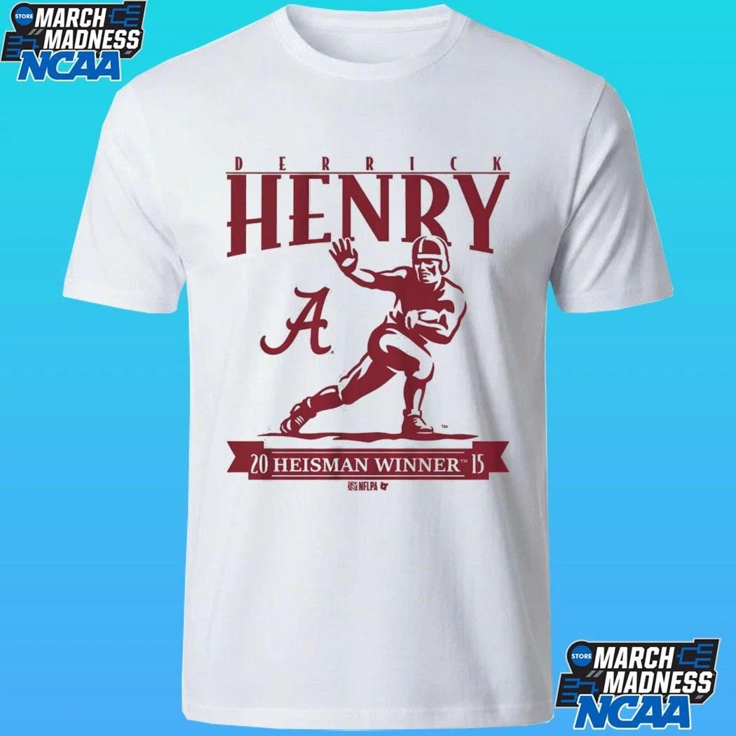 Alabama Football Derrick Henry 10 Heisman Winner 15 Shirt