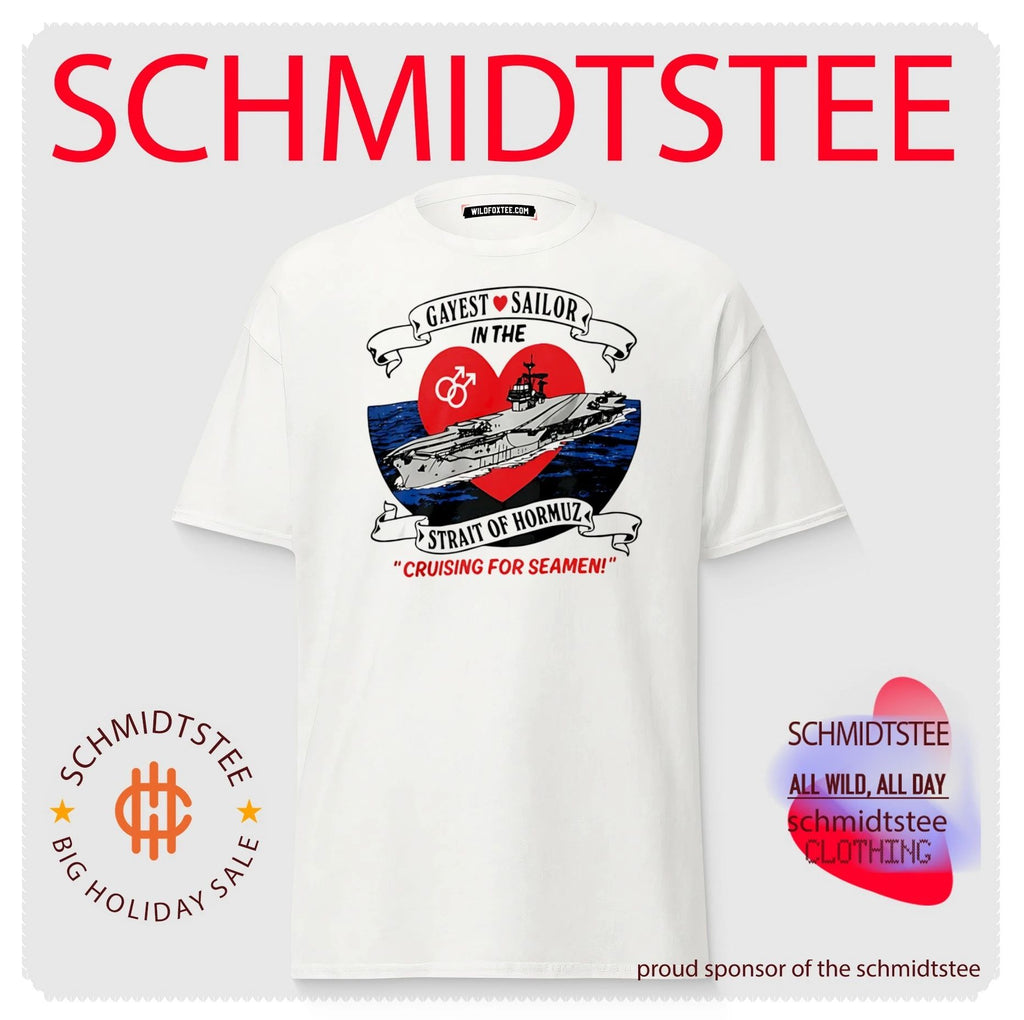 Gayest Sailor Strait of Hormuz Pride Navy Shirt