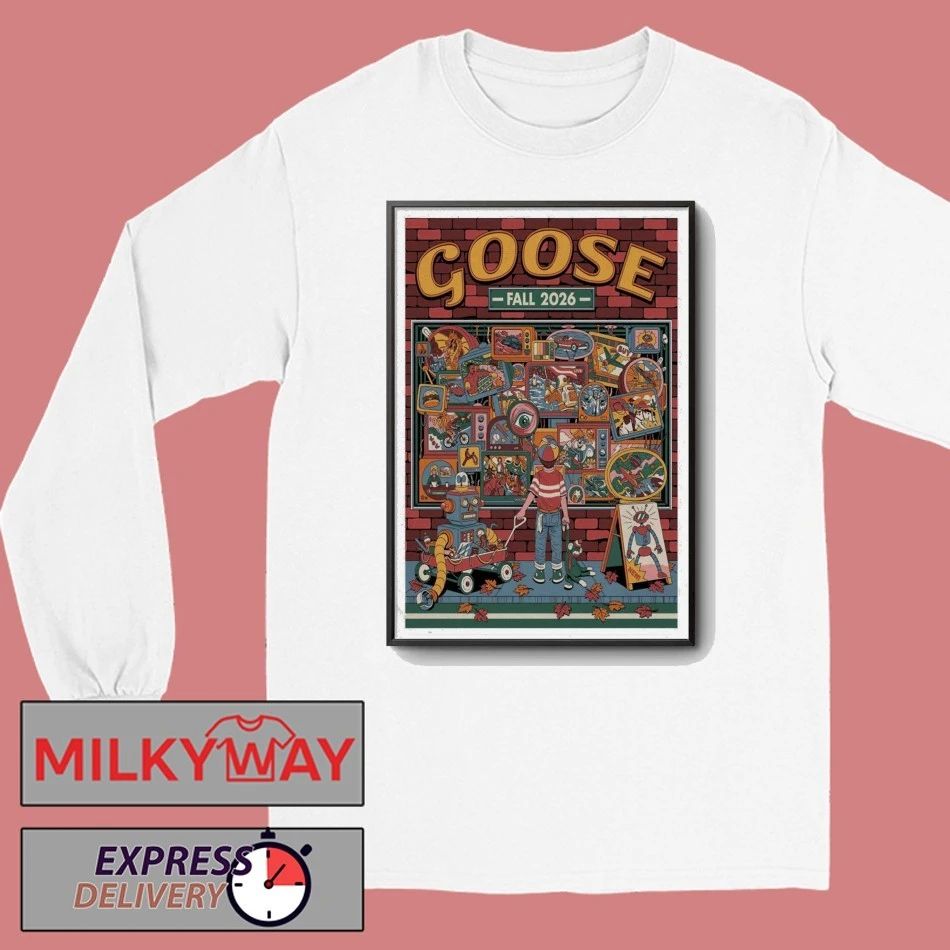 Goose Fall 2026 Tour Dates Poster shirt