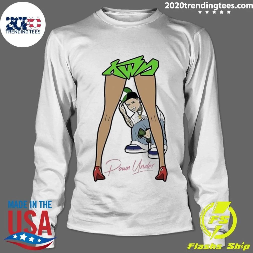 Kwn Pown Under Hip Hop Streetwear Urban Shirt