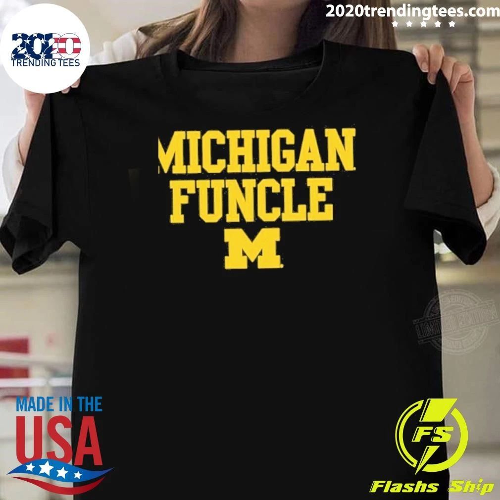 Michigan Wolverines Funcle 2026 Ncaa Logo Shirt