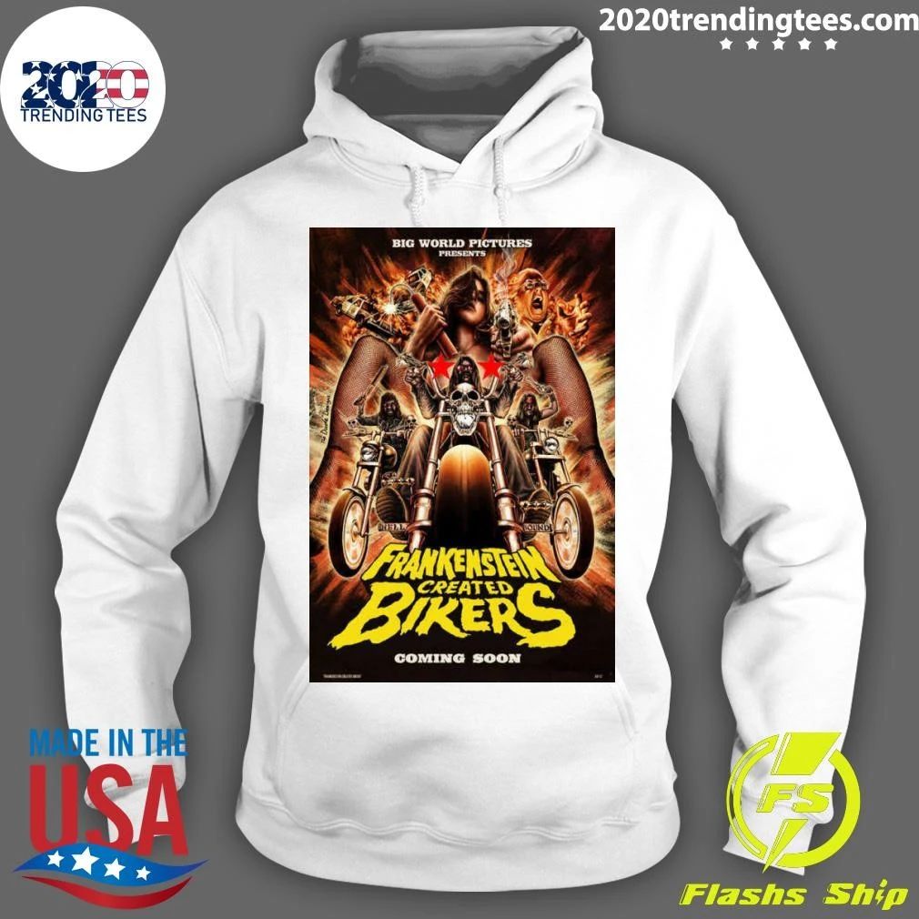 Frankenstein Created Bikers Movie Shirt