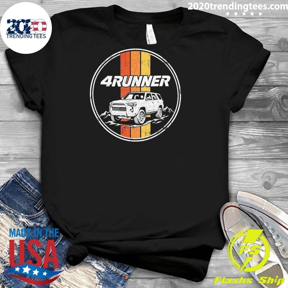 Distressed Style 5th Gen 4Runner Off Road Terrain Retro Shirt