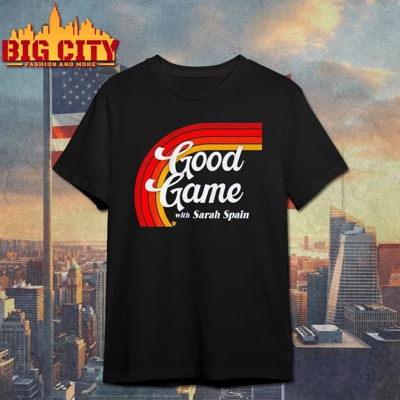 Sarah Spain Good Game Logo t-shirt