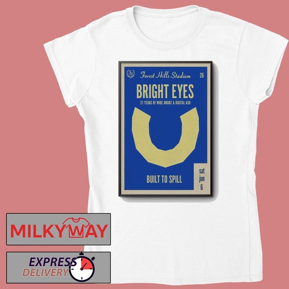 Bright Eyes June 6 2026 Anniversary Show Forest Hills Poster shirt
