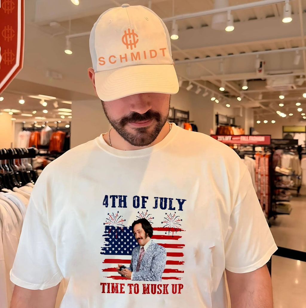 Brian FanBrian Fantana Time To Musk Up Anchorman 4th of July shirt