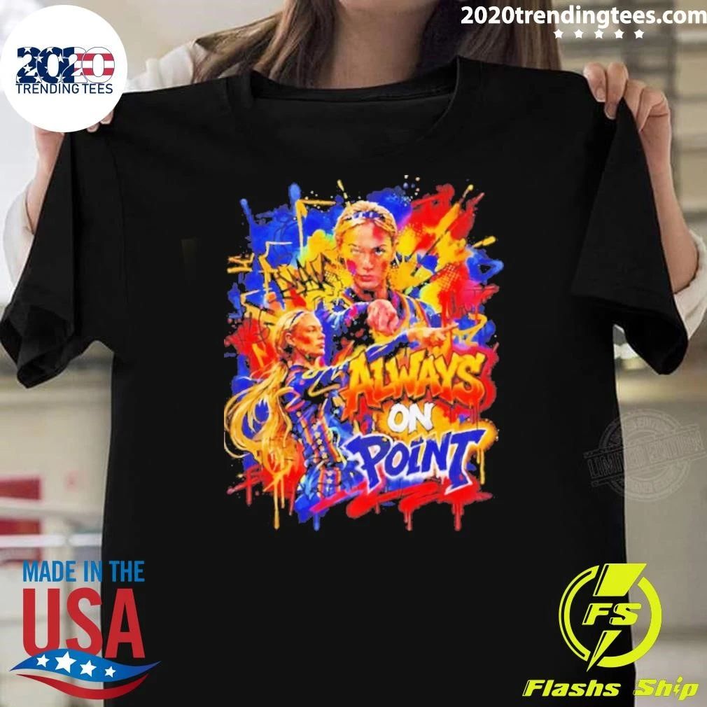 Sophie Cunningham Always on Point Indiana Fever Shirt