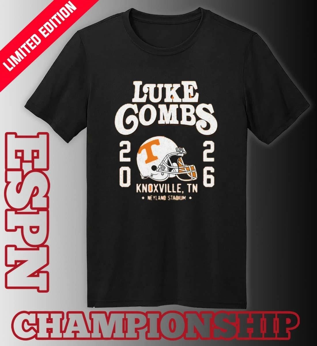 Luke Combs X Tennessee Volunteers My Kinda Saturday Night Tour 2026 Knoxville TN Shirt