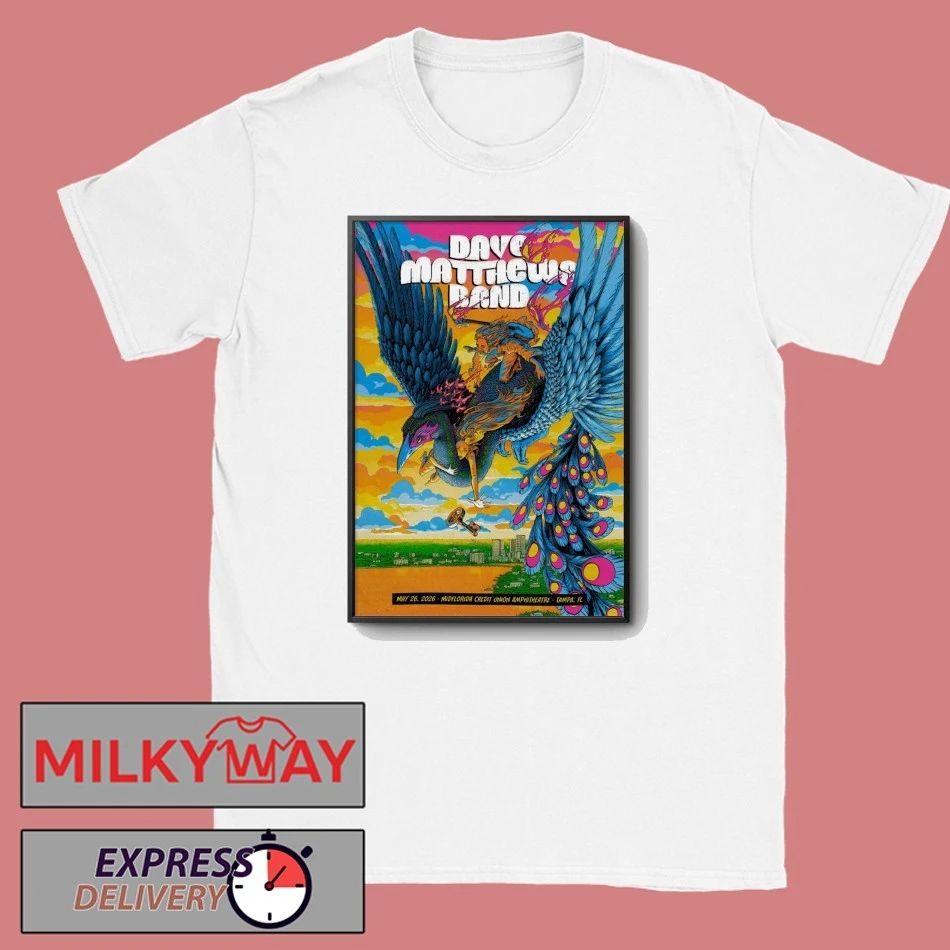 Dave Matthews Band May 26 2026 In Tampa FL Poster shirt