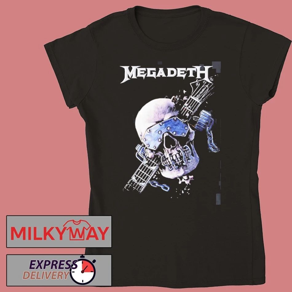 Megadeth Europe 2026 Tour Merch Vic Let There Be Shred ITIN T-Shirt