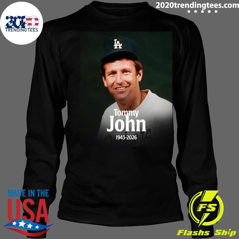 Rip Tommy John 1943-2026 Shirt