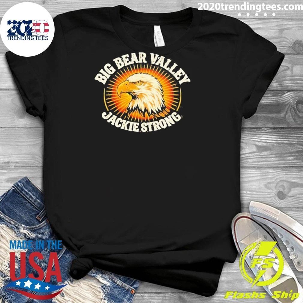 Big Bear Valley Bald Eagle Wildlife Graphic Shirt