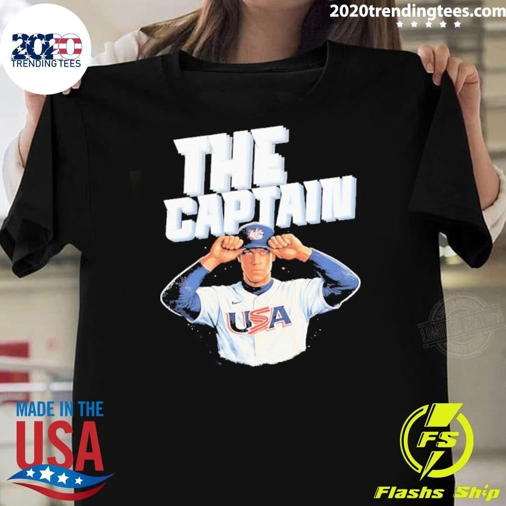 The Captain Aaron Judge USA Baseball Shirt