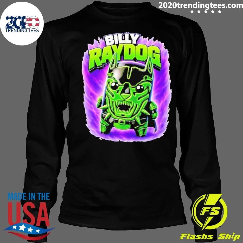 Billy Raydog Batdog Superhero Dog Green Armor Shirt