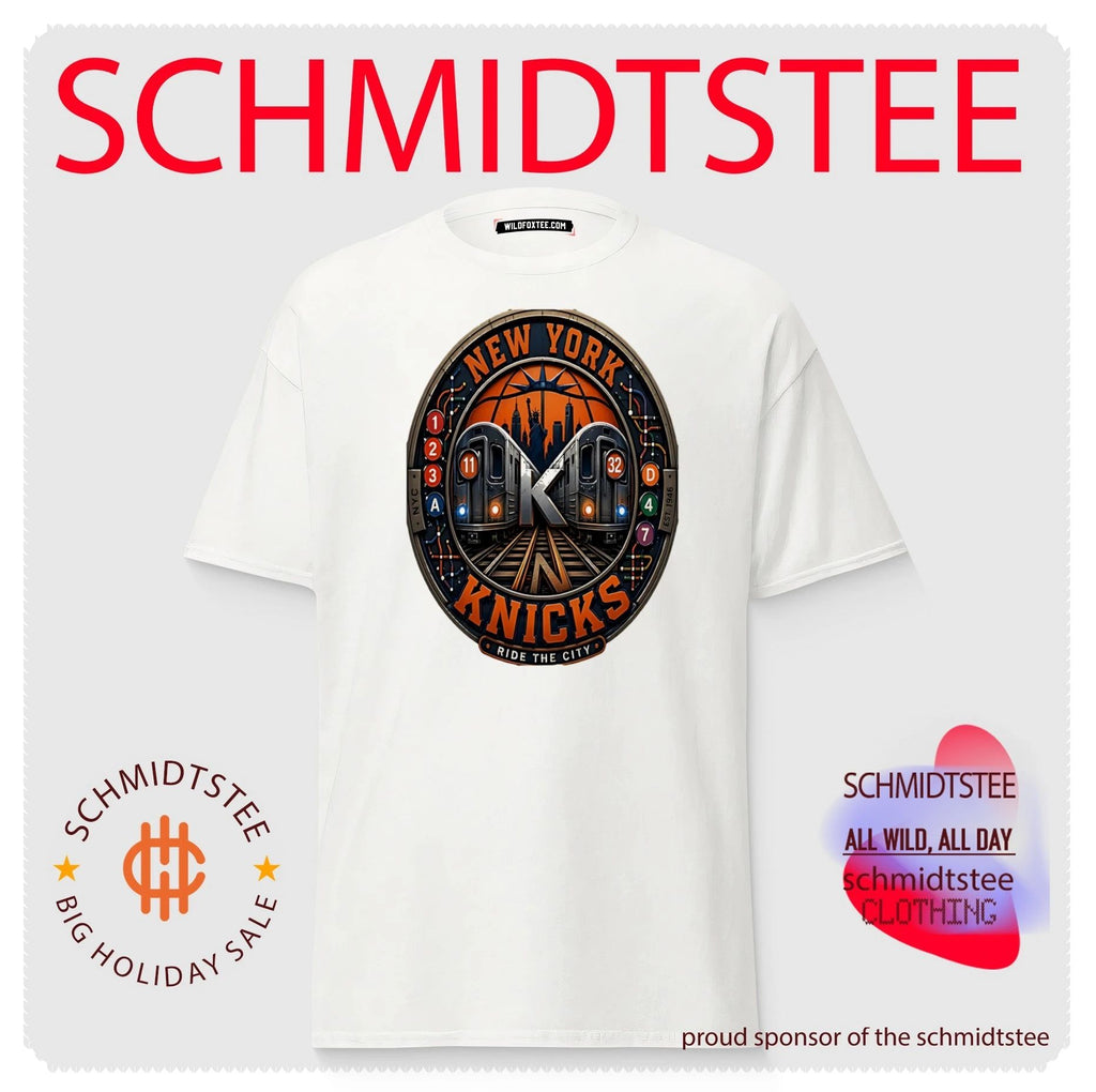 New York Knicks ride the city illustration shirt