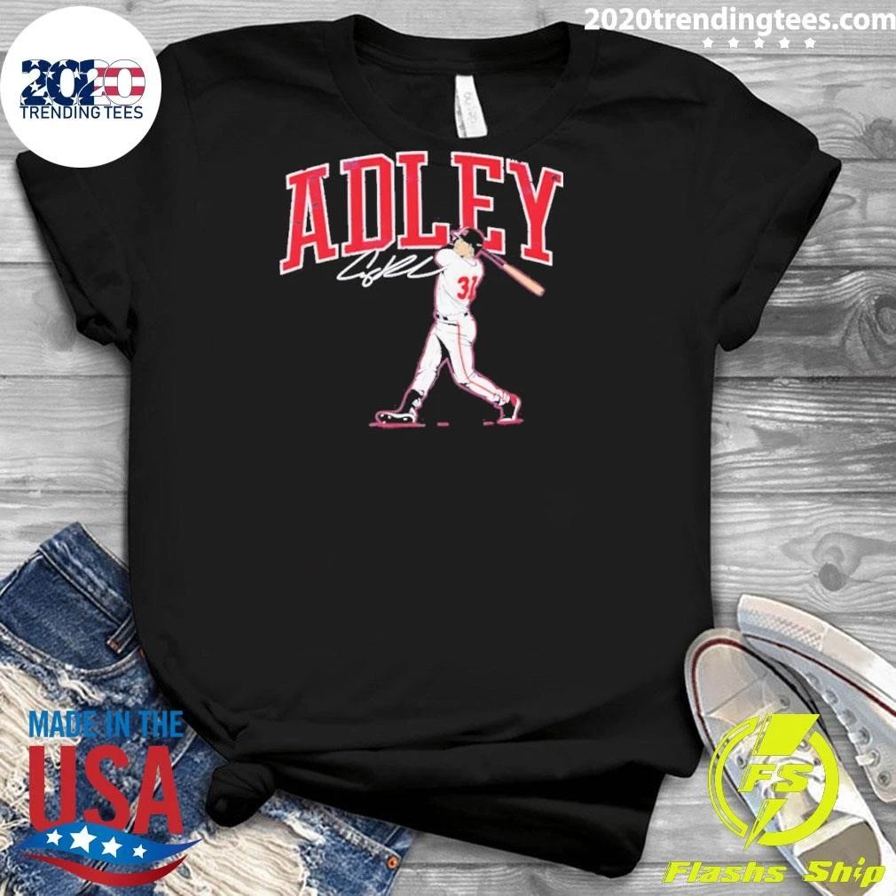 Adley Rutschman Boston Res Sox Slugger Swing Signature Shirt