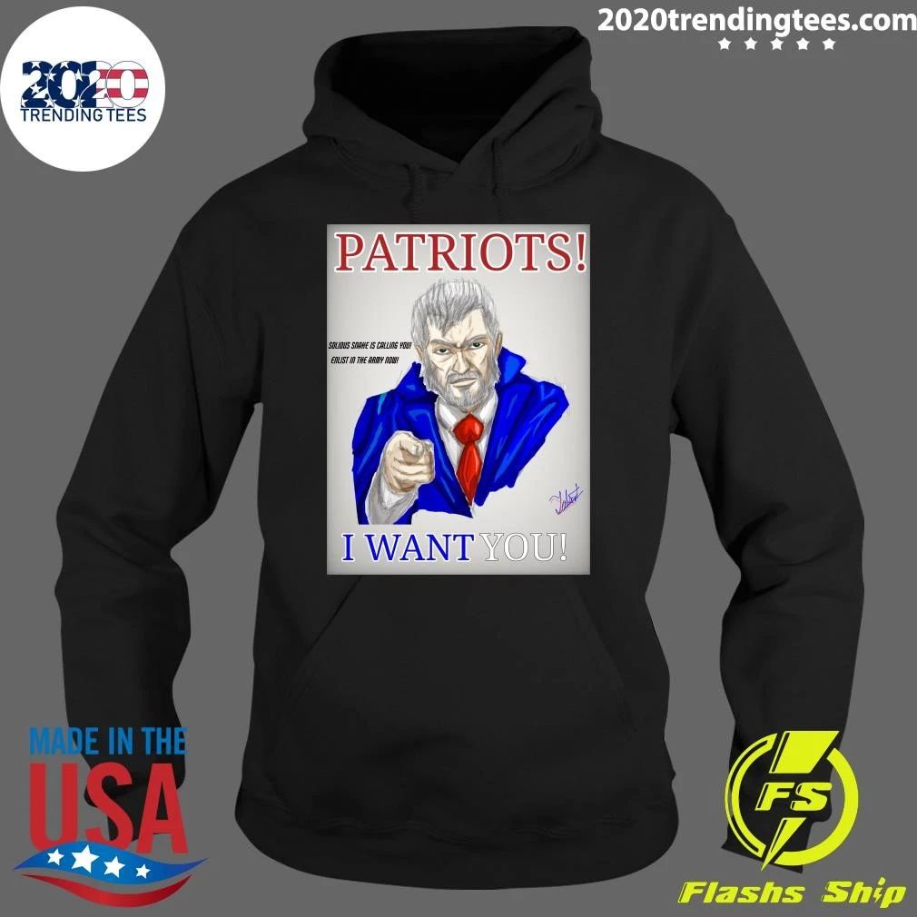 Patriots Solidus Snake Is Calling You Enlist In The Army Now I Want You Shirt