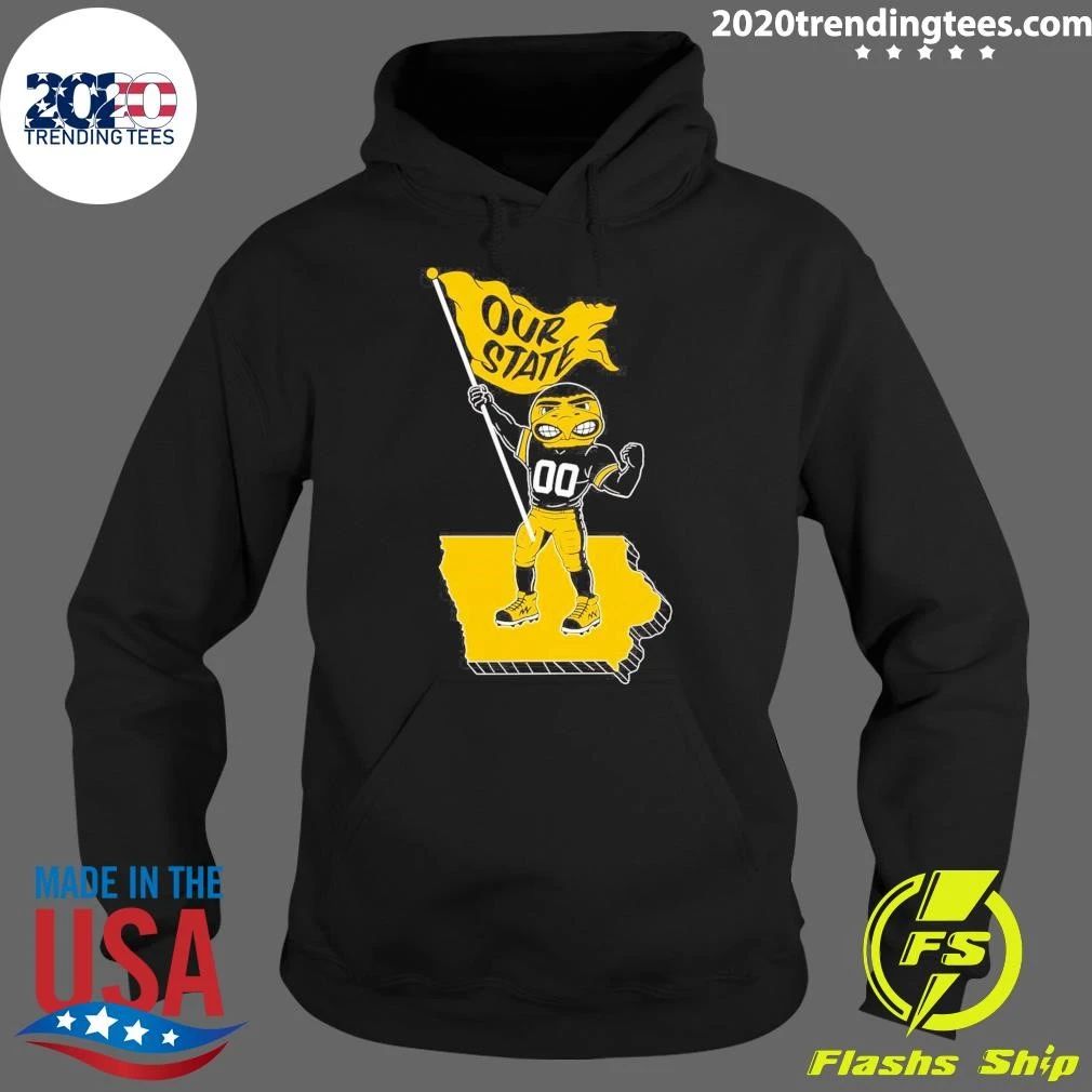 Herky the Hawk Our State Tee Shirt