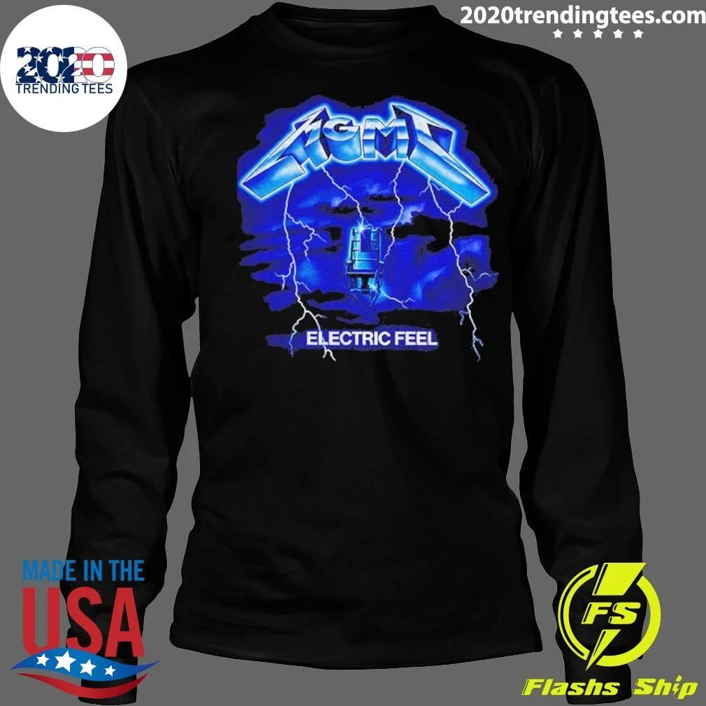 Metallica Electric Feel Ride The Lightning Shirt