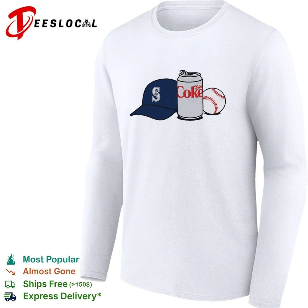 Seattle Mariners Diet Coke Baseball 2026 Mariners T-shirt