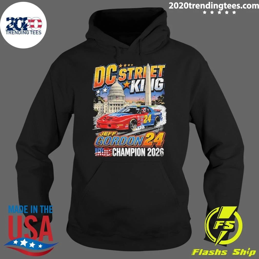 Jeff Gordon 2026 Iroc Freedom 250 Washington Dc Street Race Winner Shirt