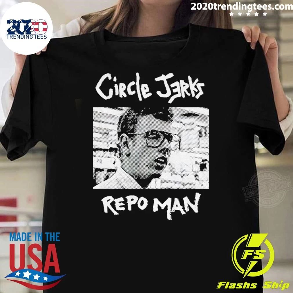 Circle Jerks Punk Rock Band The Classic Repo Man Shirt